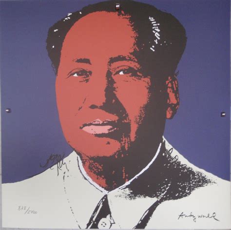 Andy Warhol Lithograph Mao Zedong – newPOPart Gallery