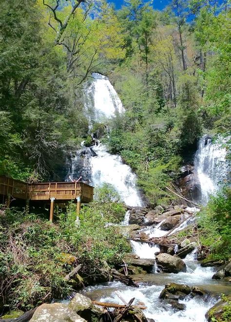 Anna Ruby Falls, Helen, Ga - One of the many falls in Northeast Ga ...