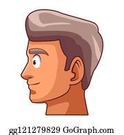 900+ Old Man Face Profile Clip Art | Royalty Free - GoGraph