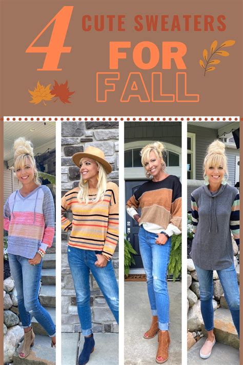 Living on Cloud Nine: 4 CUTE SWEATERS FOR FALL