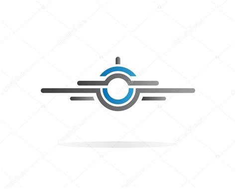 Logotipo do vetor avião imagem vetorial de © lifeking83 #69340179