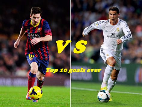 Cristiano Ronaldo Vs Lionel Messi Goals