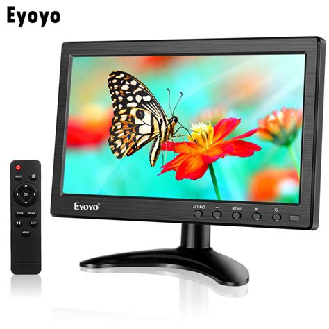 【Local stock】Eyoyo 12 Inch Portable Small HDMI Monitor LCD Monitor 1366x768 w/HDMI VGA BNC AV ...