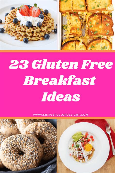 26 Fabulous Gluten Free Breakfast Ideas - Simply Full of Delight