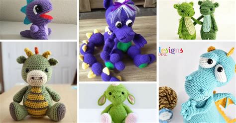 22 Totally Adorable Amigurumi Dragon Patterns You Need to Make for Your ...