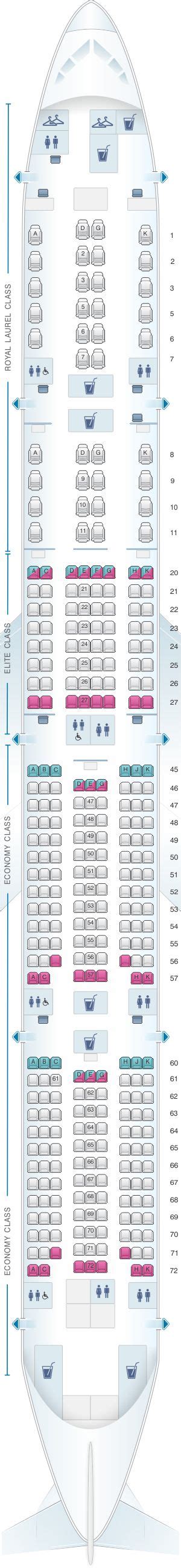 Seat Map EVA Air Boeing B777 300ER 323PAX | Eva air, Boeing, Map