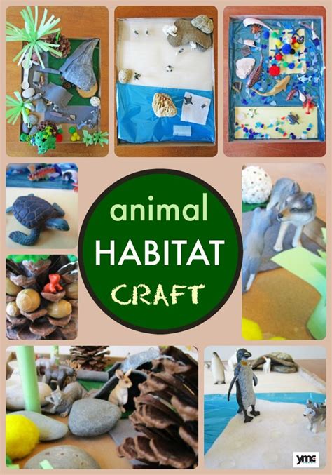 Animal Habitat Craft for Kids