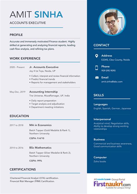 Resume Format 2024 For Freshers In Word - Tasha Fredelia