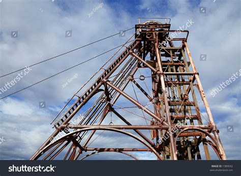 Mining Headframe Stock Photo 1389032 : Shutterstock