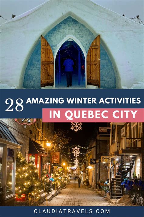 Embrace the Magic: 28 unforgettable winter activities in Quebec City ...