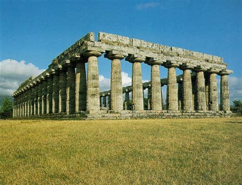 Paestum, Temple Of Hera I (basilica) () by Greek Art – Artchive