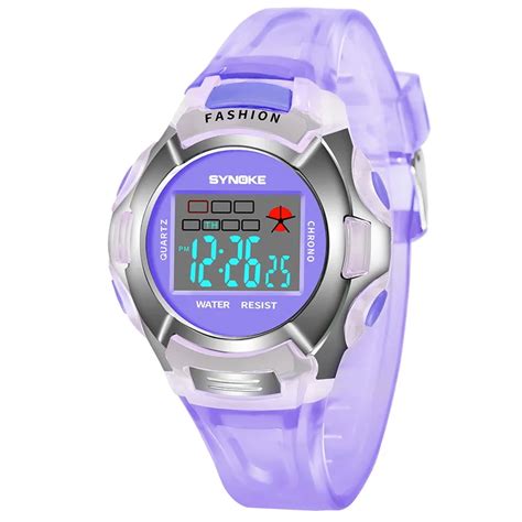 New Waterproof Children Watch Boys Girls LED Digital Sports Watches ...