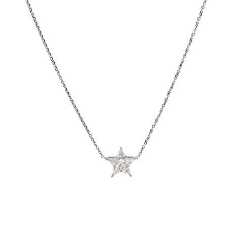 Miriams Jewelry Star Shaped Diamond Necklace - Miriams Jewelry