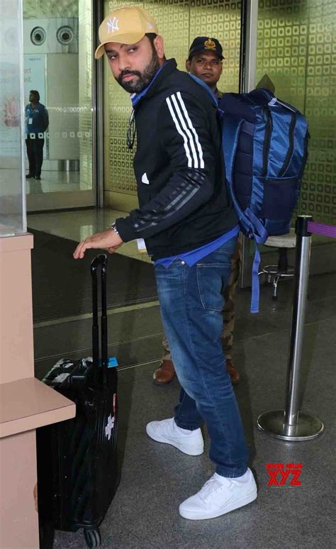 : Mumbai:Indian Cricket Team captain Rohit Sharma spotted at Mumbai ...