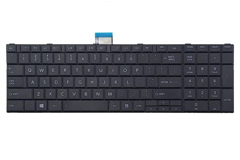 Brand new replacement keyboard with frame for Toshiba Satellite C850 ...