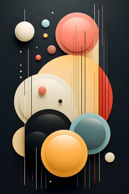 Premium Photo | Abstract wallpaper geometric colourful black