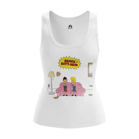 Women's Tank Beavis And Butthead Merchandise Vest - Idolstore - Merchandise And Collectibles