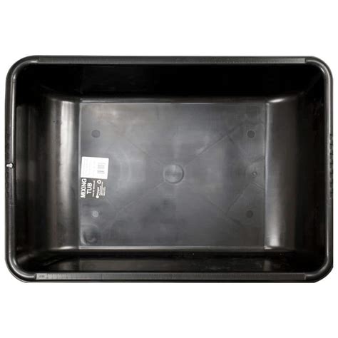 Plasgad Black Large Concrete Mixing Tub-887102C - The Home Depot