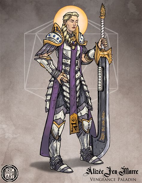 Human Paladin by Eric Young : r/ImaginaryKnights