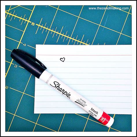 Craft Tool: Sharpie Extra Fine Point Paint Markers | Red-Handled Scissors