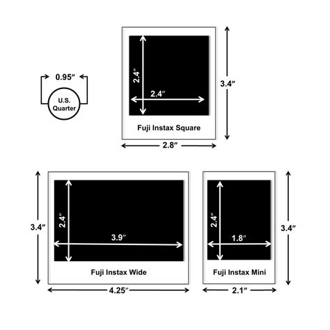 Fuji Instax Photo Size — Everything Instax - Instax Camera Reviews & More! - Instax Camera ...