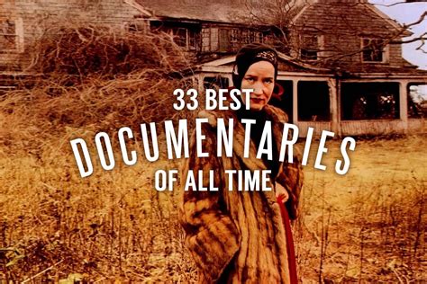 The 33 Best Documentaries of All Time | Best documentaries, Documentaries, Documentary movies