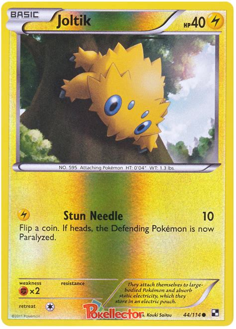 Joltik - Black & White #44 Pokemon Card