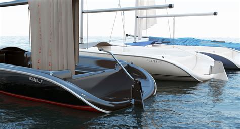 Hunter 15 sailboats sail boats 3D - TurboSquid 1567361