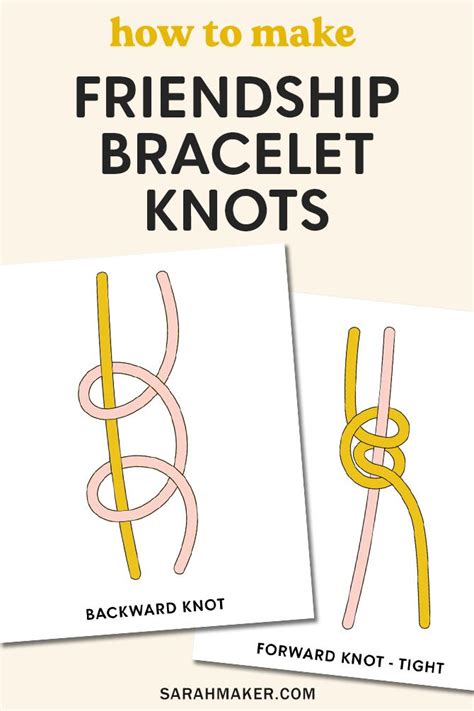 Learn how to make the 4 basic knots you need to know to make any kind ...