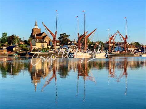 Maldon Hythe Quay Thames Barges - Crisp Photography