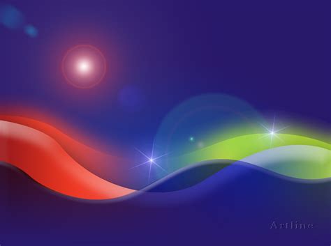 3D Abstract Vector Wave Graphic ~ Artline : Feel The Creation!