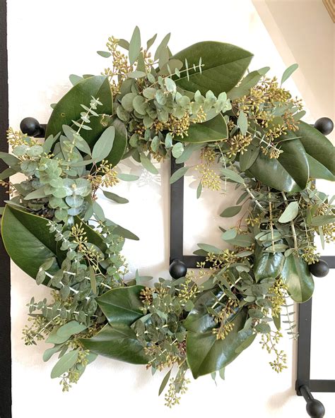 Eucalyptus WREATH - Sweet Love Blossoms