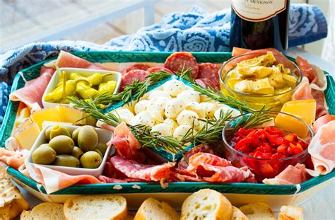 How to Make an Italian Antipasto Platter + VIDEO - No Plate Like Home