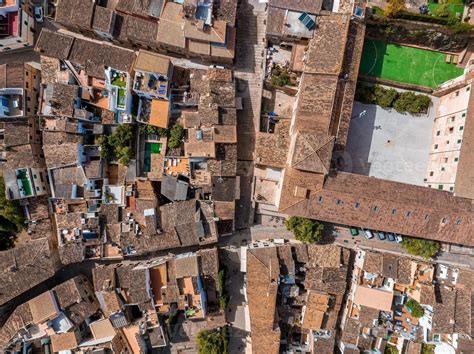 Aerial view of Pollenca, Mallorca, Spain. 7918741 Stock Photo at Vecteezy