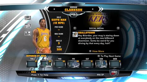 NBA 2k14 MyCareer Mod : Jordan Clarkson - HoopsVilla