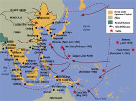 World War II in the Pacific | Timetoast timelines