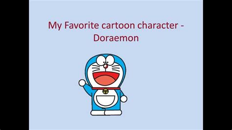 My Favorite cartoon character Doraemon | Favorite cartoon character ...