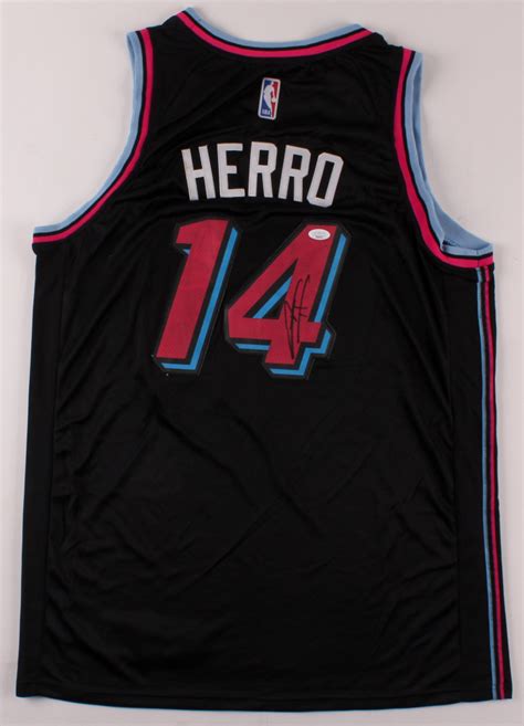 Tyler Herro Signed Heat Jersey (JSA COA) | Pristine Auction