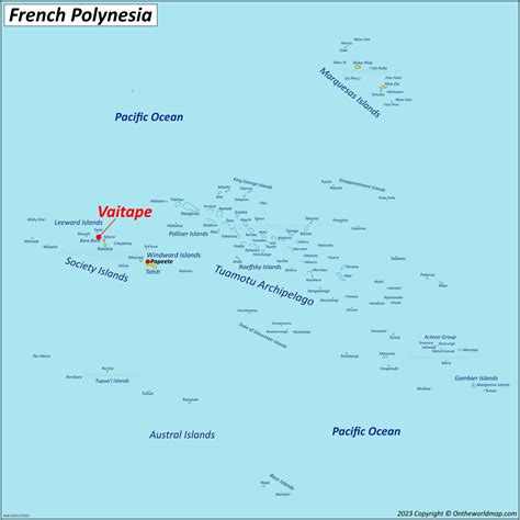 Vaitape Map | Bora Bora, French Polynesia | Detailed Maps of Vaitape Island