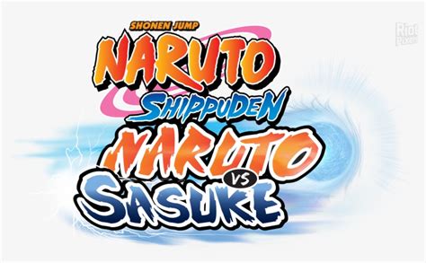 25 August - Naruto Shippuden Naruto Vs Sasuke Logo Transparent PNG ...