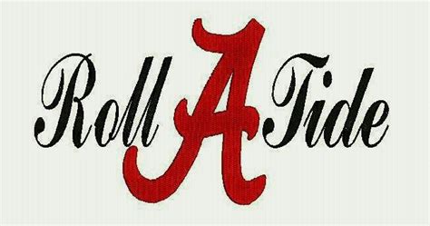 Roll Tide … | Alabama roll tide, Tide logo, Roll tide