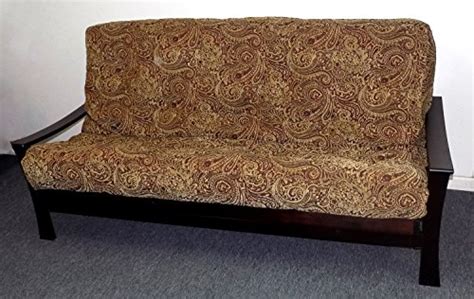 Memory Foam Futon Mattress Upholstery Cover Factory Direct Paisley Print F/Q - mattress.news