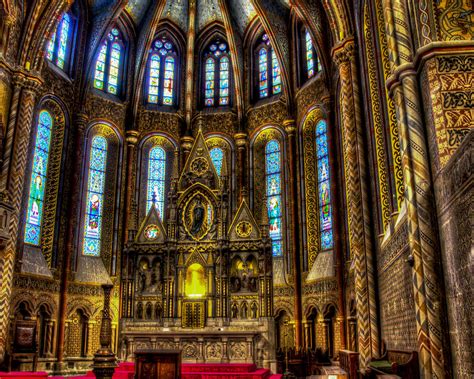 St Matthias Church Interior Photograph by Jon Berghoff - Pixels