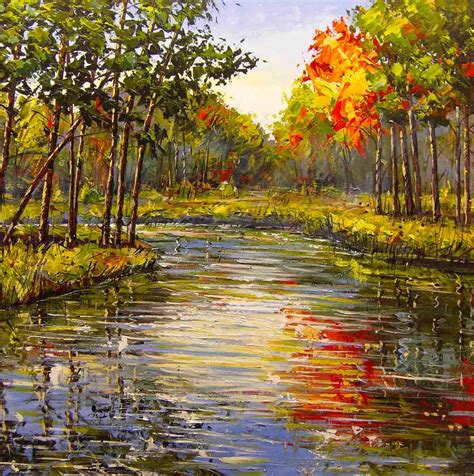 Acrylic Landscape Paintings On Canvas - Top Painting Ideas