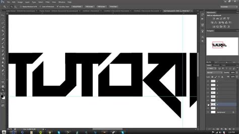 Tutorial: Making A Text Logo In Photoshop: Part 1 (Beginner) photoshopEyes