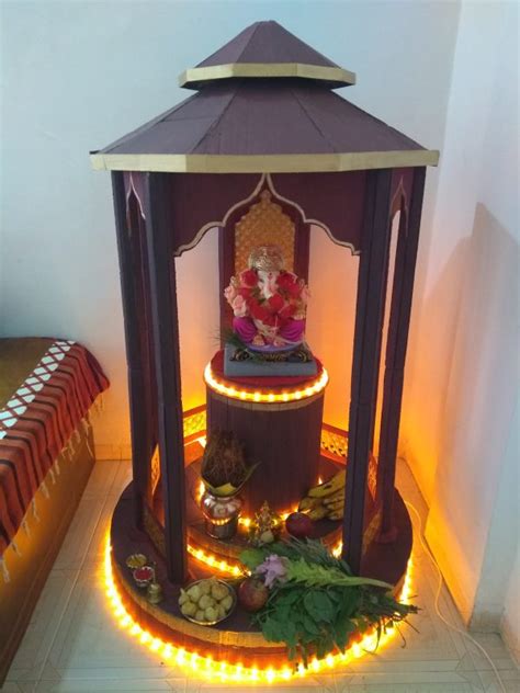 Eco-Friendly Ganpati Decoration | Ganapati Bappa Morya