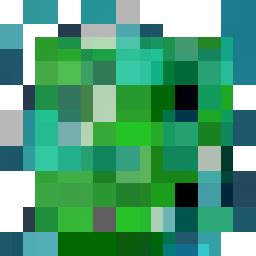 File:Charged creeper head.png - Mine Blocks Wiki