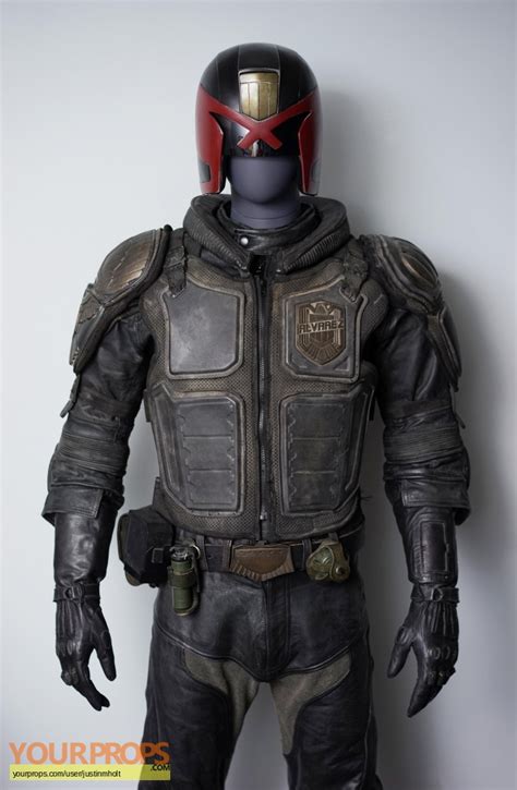 Dredd Screen matched Judge Alvarez costume original movie costume