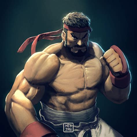 ArtStation - Wide Ryu Street Fighter 6