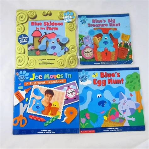 Blue's Clues Book Lot of 12 Pictures Books, Lift the Flap, Paperback ...